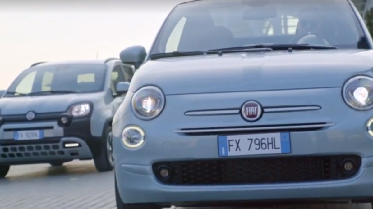 preview for Fiat estrena versiones híbridas en el 500 y el Panda