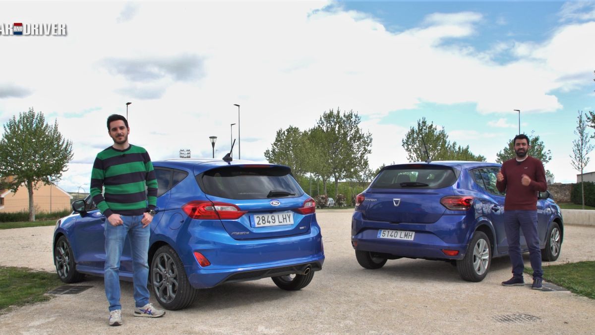 preview for Dacia Sandero VS. Ford Fiesta: Probamos dos utilitarios en plena forma