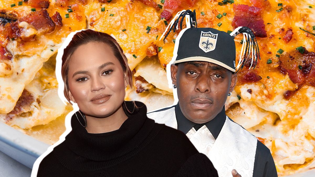 preview for Chrissy Teigen Vs. Coolio: Whose Scalloped Potatoes Are Better?