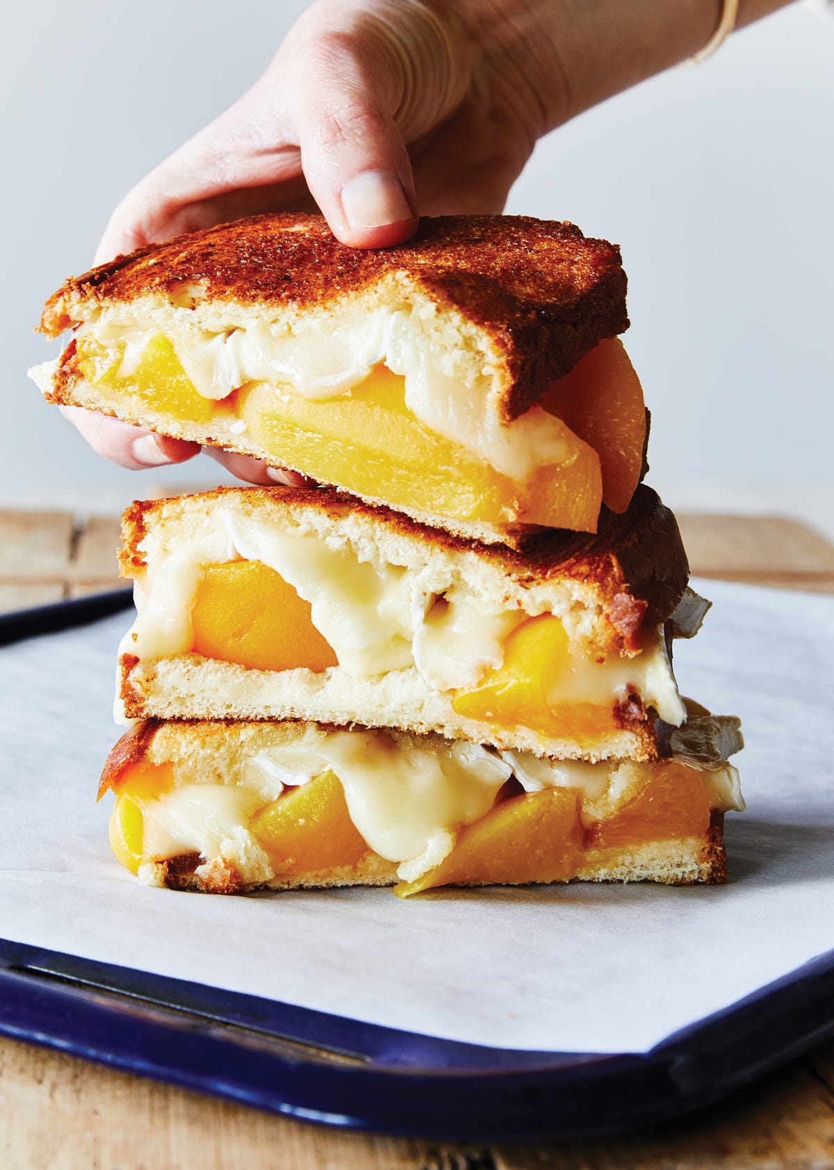 preview for Peaches & Brie Grilled Cheese Is What's For Lunch
