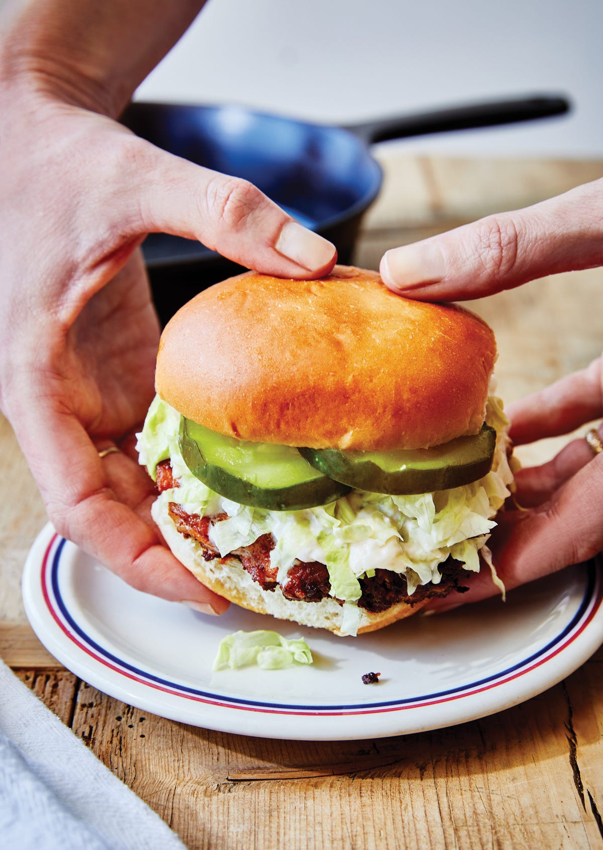 preview for Mini BBQ Chicken Sliders I Delish + King's Hawaiian