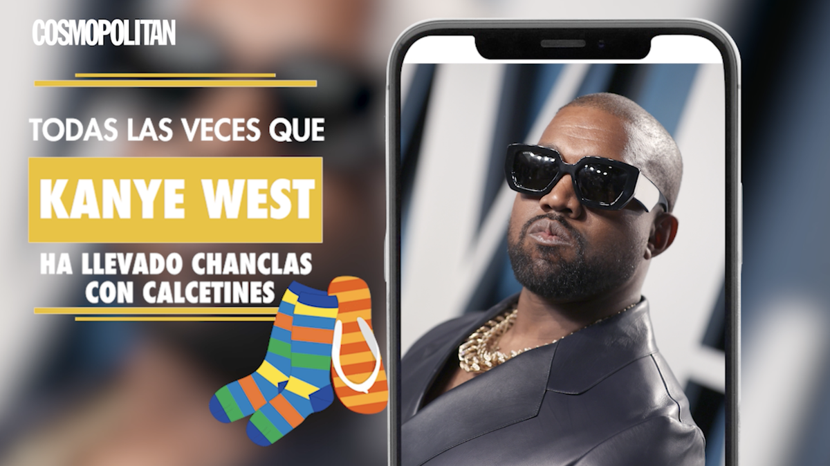 preview for Todas las veces que Kanye West llevó chanclas con calcetines