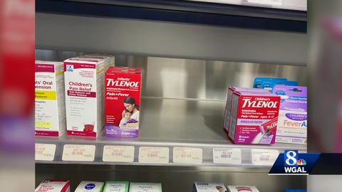 preview for Parents of sick kids may run into problems finding pain relievers