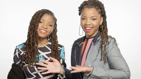 preview for Chloe x Halle Play a Game of Who Knows Who Best?!