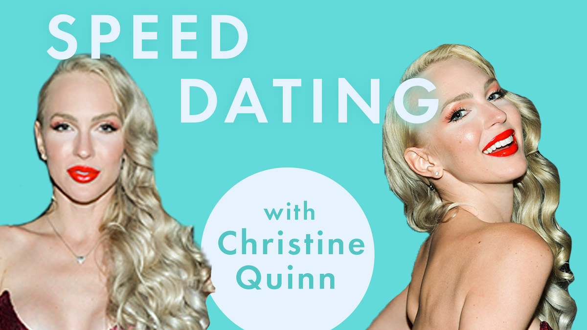 preview for We went speed dating with Selling Sunset's Christine Quinn