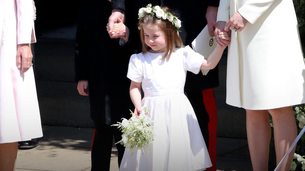 Meghan Markle wedding: George and Charlotte followed 'royal