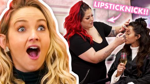 preview for Jeffree Star’s Makeup Artist Does Our Makeup! ft. Lipsticknick