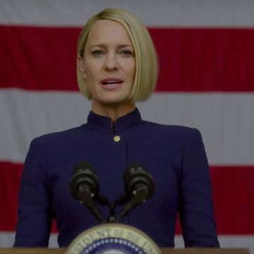 Claire Underwood in season 6 of House of Cards