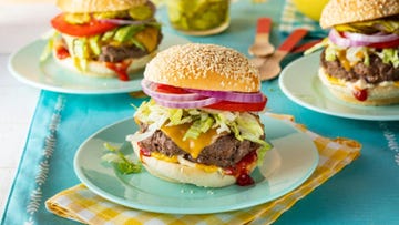 hamburguesa con queso clasica