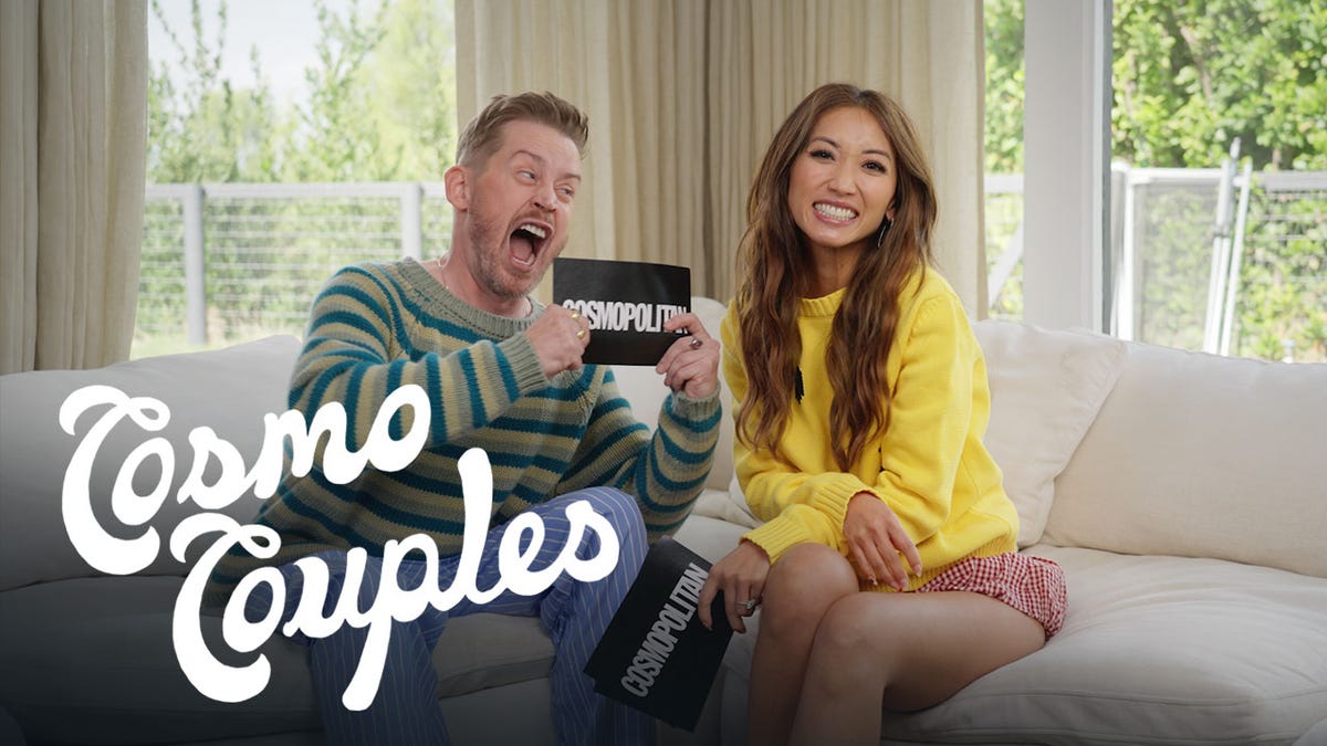 preview for Macaulay Culkin & Brenda Song Quiz Each Other on Their Careers | Cosmopolitan