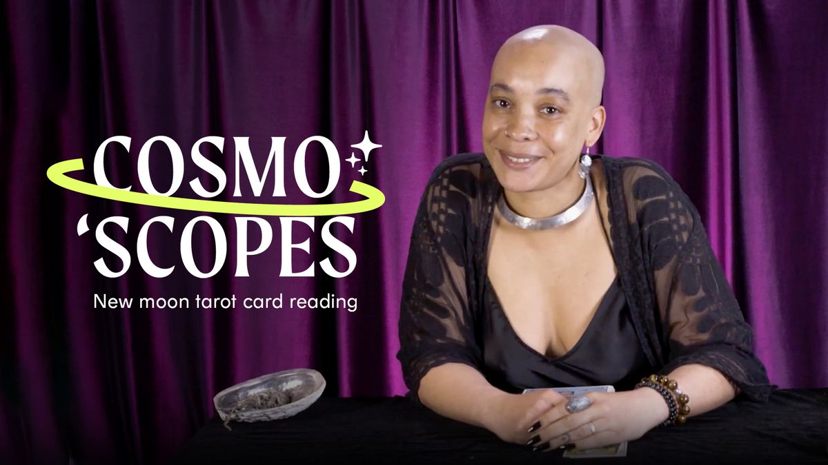preview for Cosmo 'Scopes: New Moon Tarot Card Reading