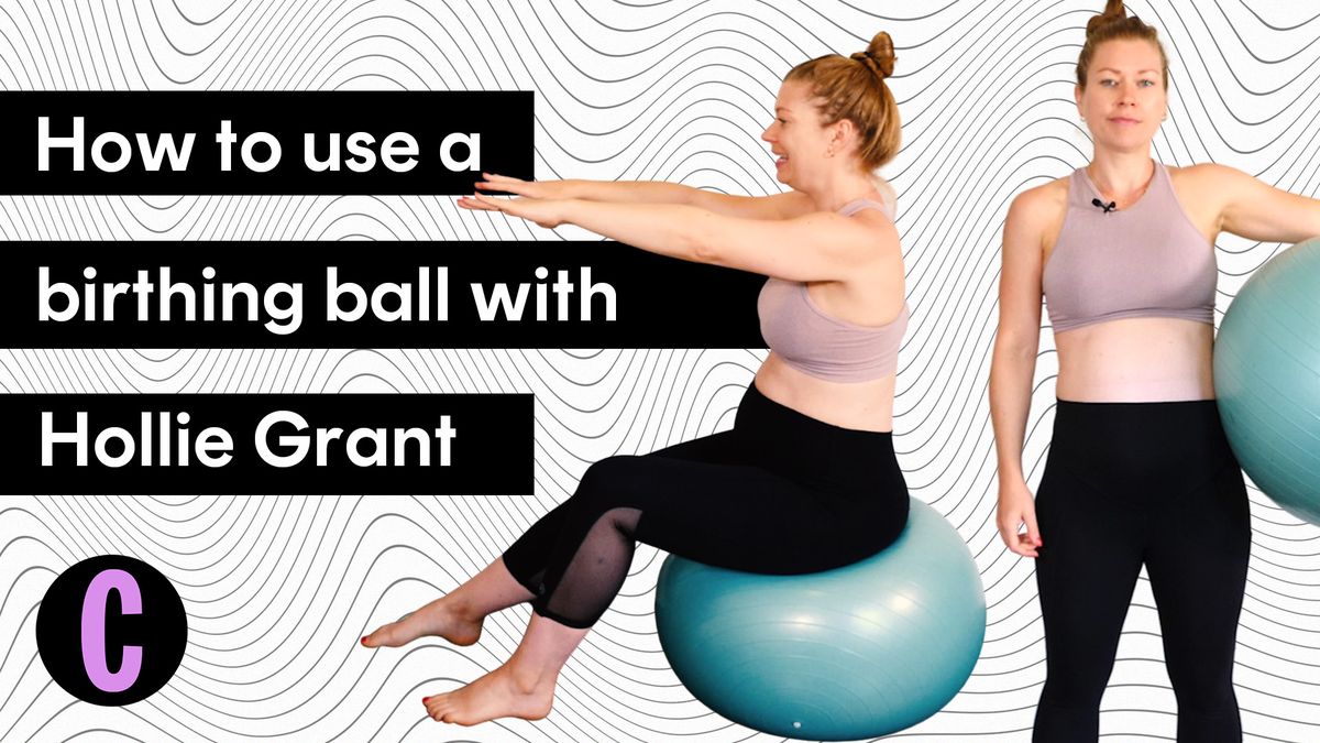 preview for How to use a birthing ball with Hollie Grant