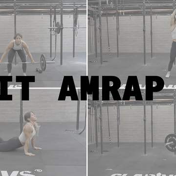 trainer del mese chiara salandra, circuito hiit, crossfit, amrap