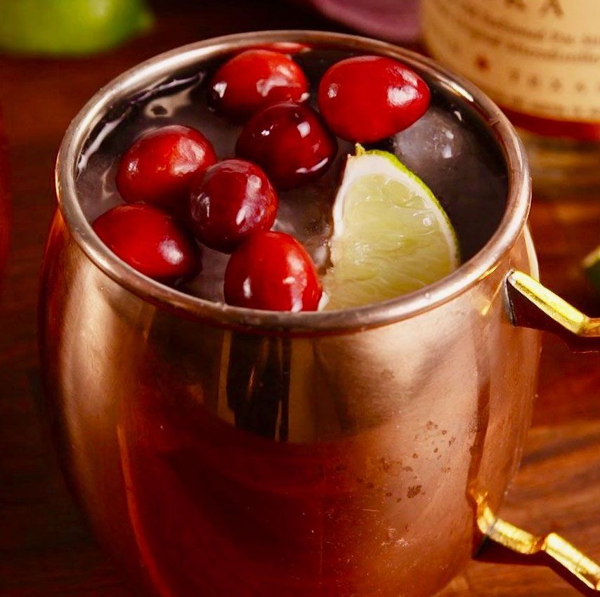 preview for These Cranberry Mules Are The Holiday Drink You've Been Missing Out On, Until Now