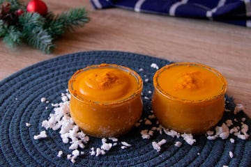 crema de calabaza y zanahoria sin sal