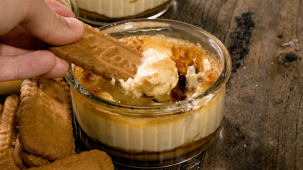 Video player poster image preview for Biscoff Crème Brûlée