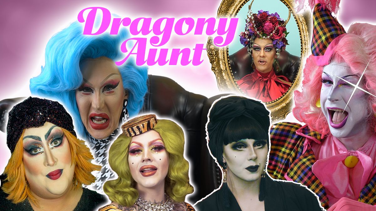 preview for Drag Race UK and Drag SOS queens give you TERRIBLE advice about family and friends! | Dragony Aunt