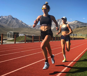 greek olympian alexi pappas completes a track workout during training for the 2018 chicago marathon