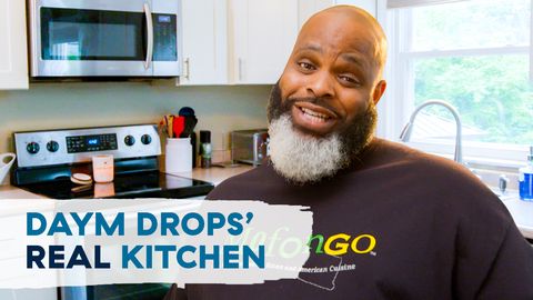preview for Daym Drops Reveals His Secret Food Obsessions In This Kitchen Tour