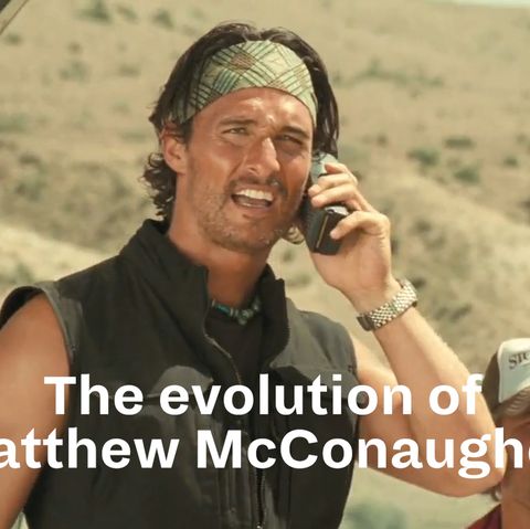 preview for The evolution of Matthew McConaughey