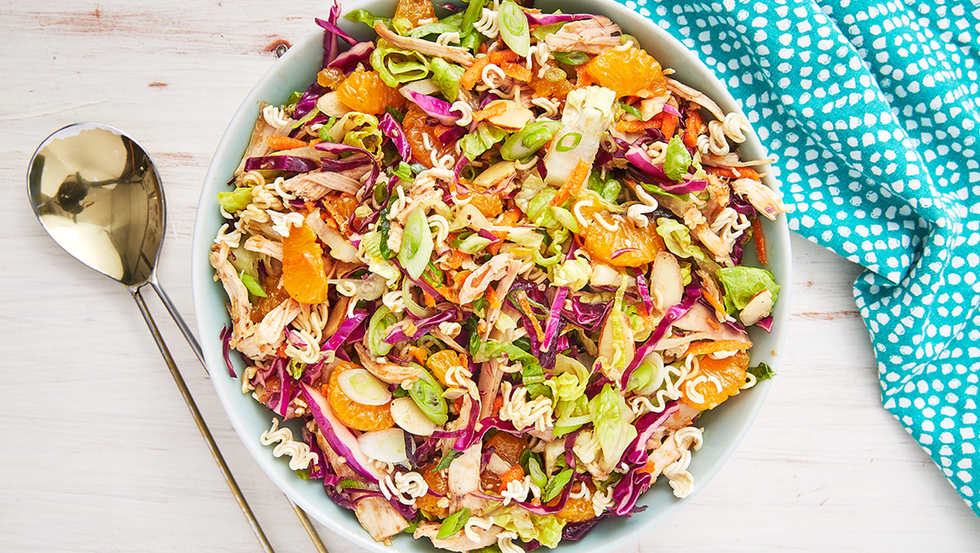 crunchy mandarin orange chicken salad