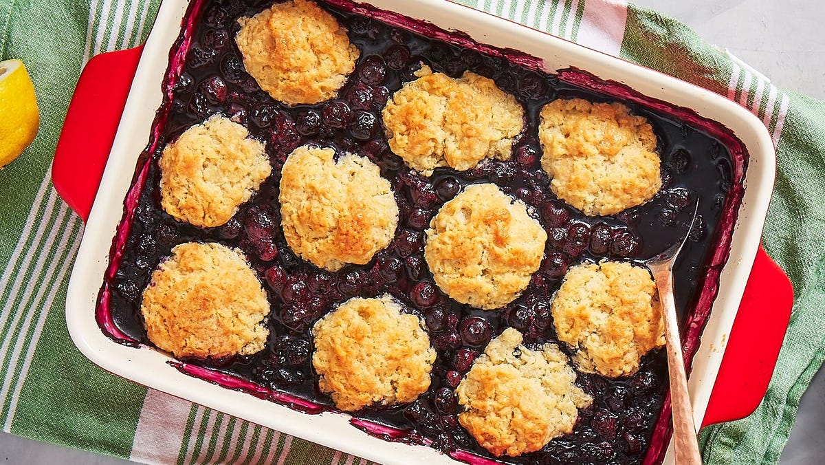 preview for This Cobbler Is The Best Thing You'll Make With Blueberries All Summer
