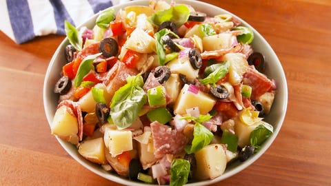 Best Antipasto Potato Salad Recipe How To Make Antipasto Potato Salad