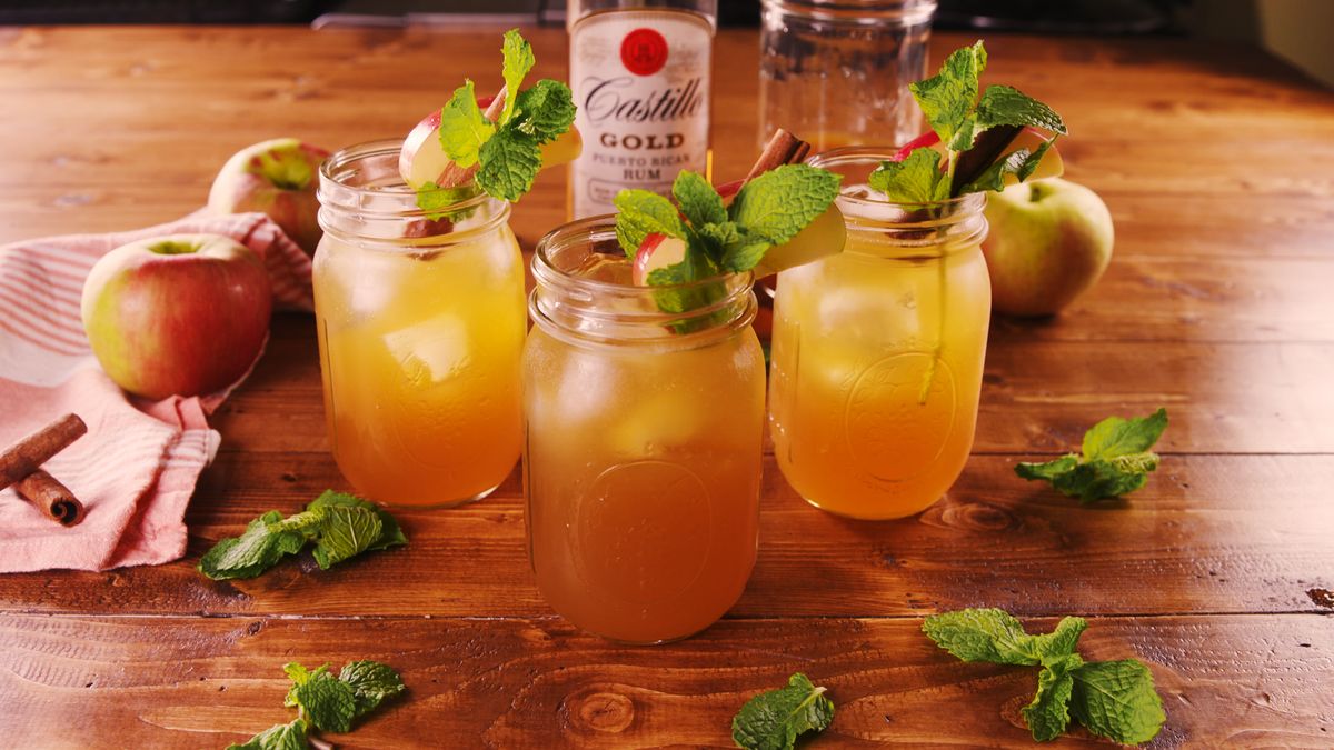 preview for These Cider Mojitos Are The Perfect Fall Cocktail