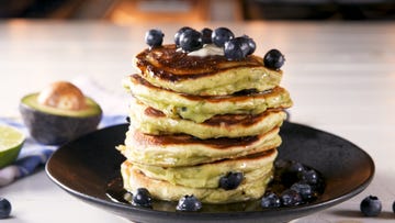 avocado pancakes delishcom