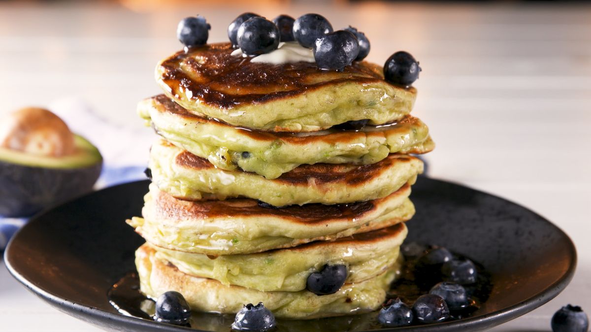 preview for Blueberry Avocado Pancakes Will Rock Your Breakfast World