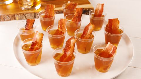 preview for Bacon Bourbon Jell-O Shots Are Seriously Changing The Game