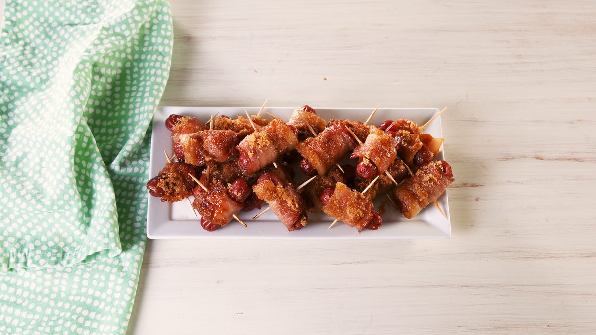 preview for Candied Bacon Smokies Are The Best Appetizer Ever