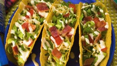 Chicken Bacon Ranch Tacos