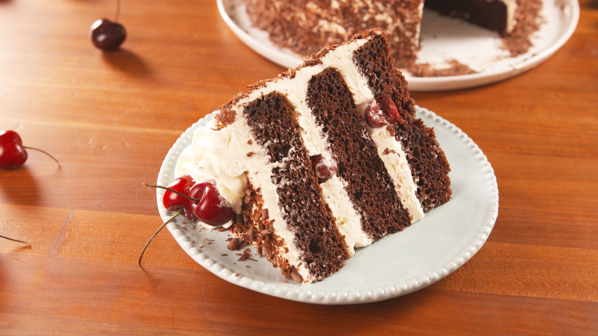 Black Forest Cake Recipe | Black Forest Gateau Recipe