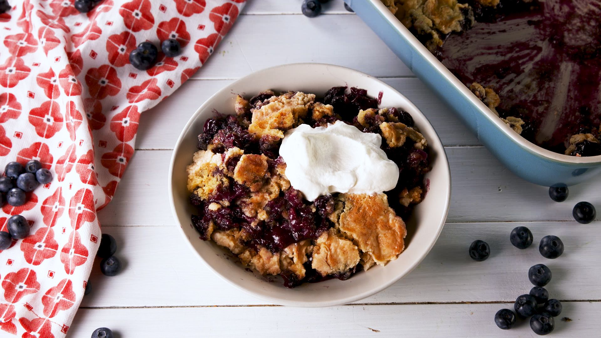 Blueberry Pudding Cake, Make It Monday | An Historian About Town