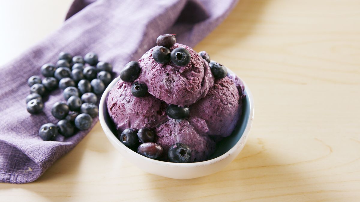preview for Blueberry Ice Cream Is Almost Too Easy To Make
