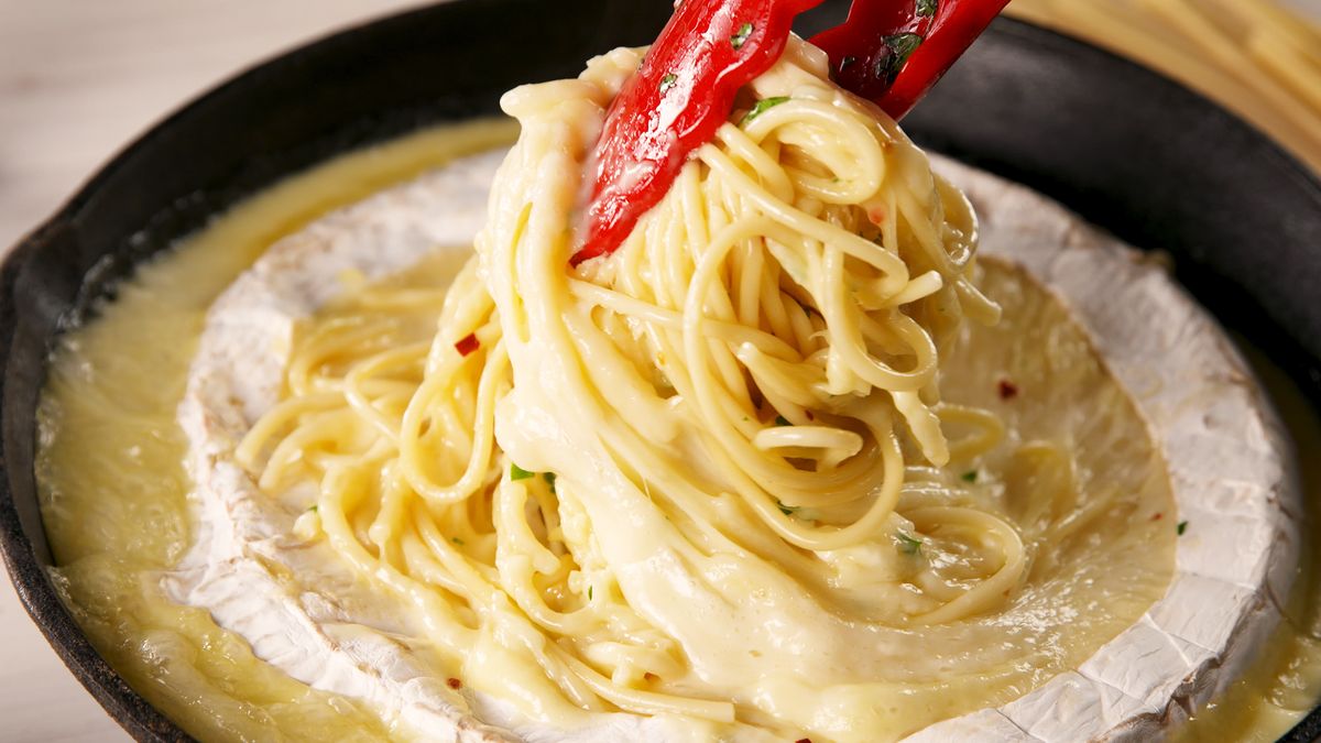 Best Brie Spaghetti Recipe - How to Make Brie Spaghetti