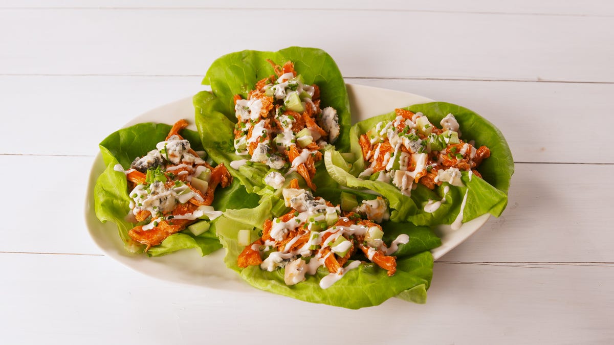 preview for You Don't Want Wings — You Want Buffalo Chicken Lettuce Wraps