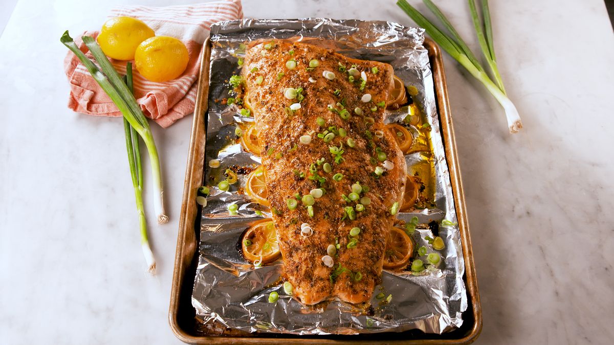 preview for Cajun Butter Baked Salmon Is An Instant Classic