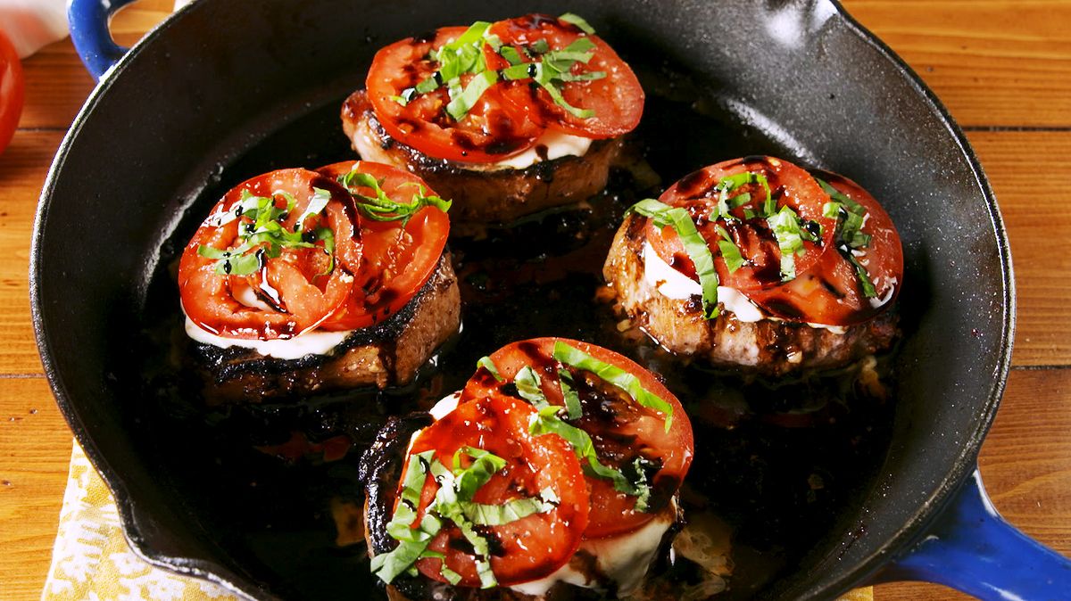 preview for These Caprese Pork Chops Make The Perfect Weeknight Dinner