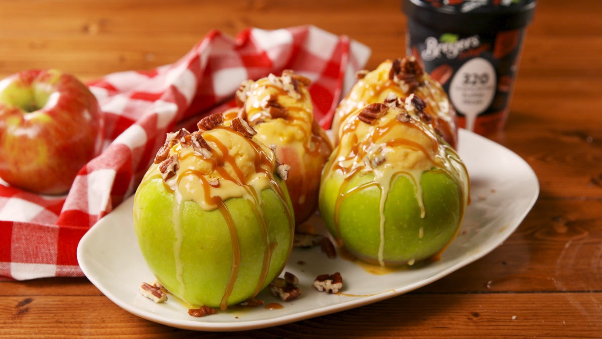 preview for Caramel Apples Make The Perfect Ice Cream Cups