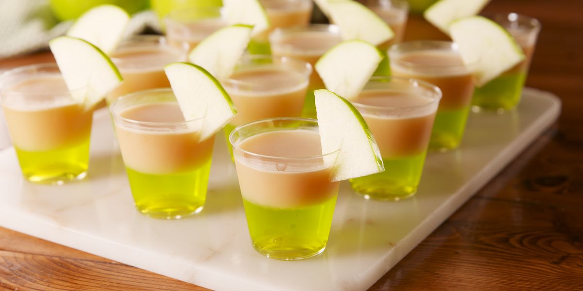 Best Sour Apple Jell-O Shots Recipe - How to Make Sour Apple Jell-O Shots