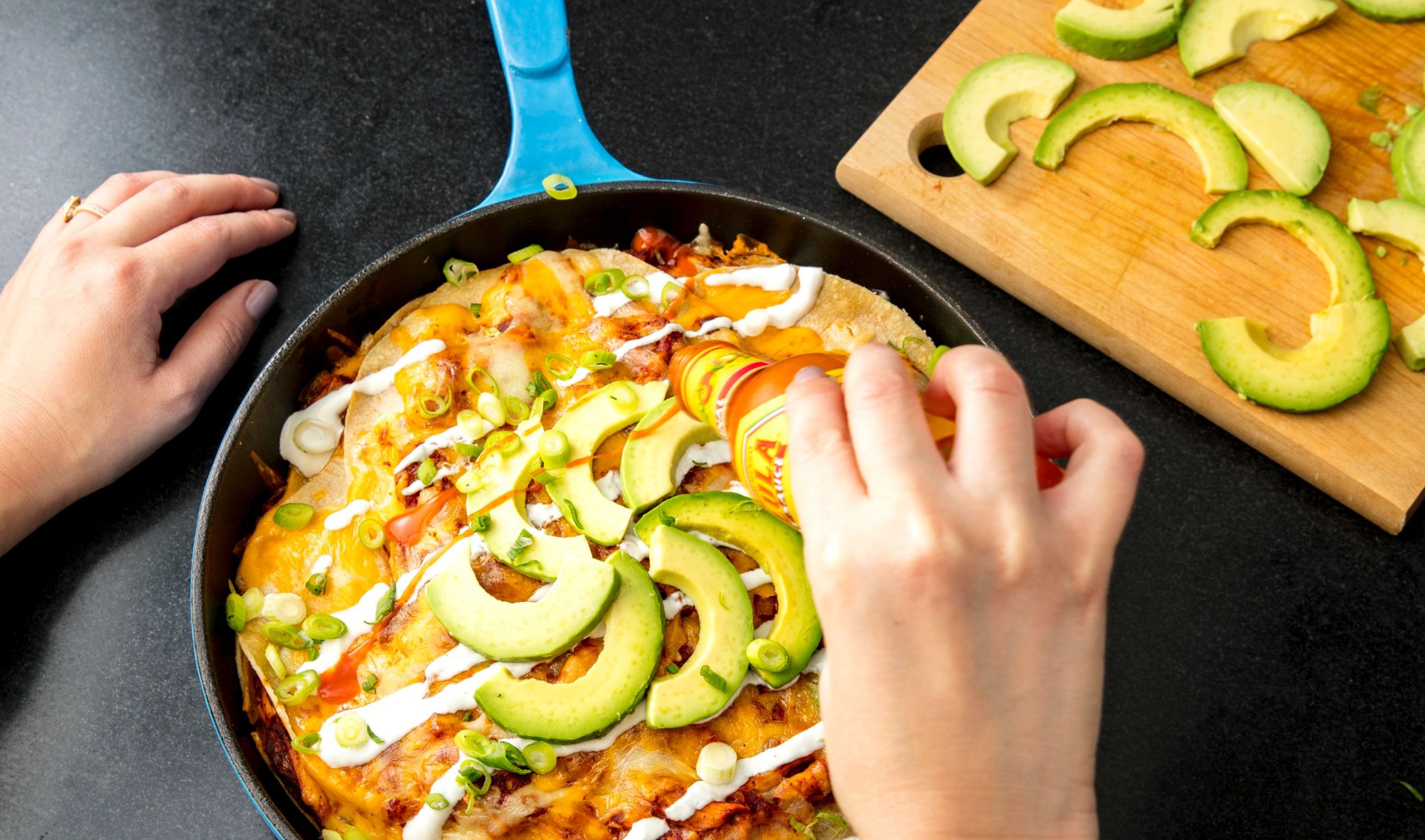 Chicken Enchilada Skillet Recipe Delish Com