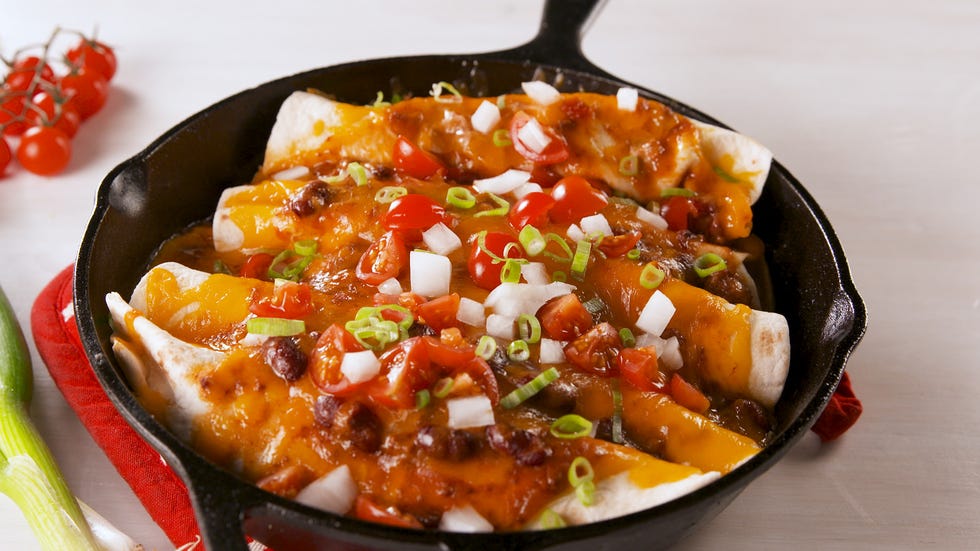 Chili Cheese Dog Enchiladas