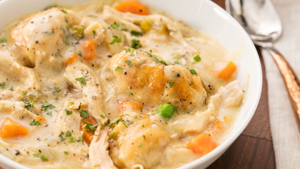 Easy Crock-Pot Chicken and Dumplings Recipe - Best Homemade Crock
