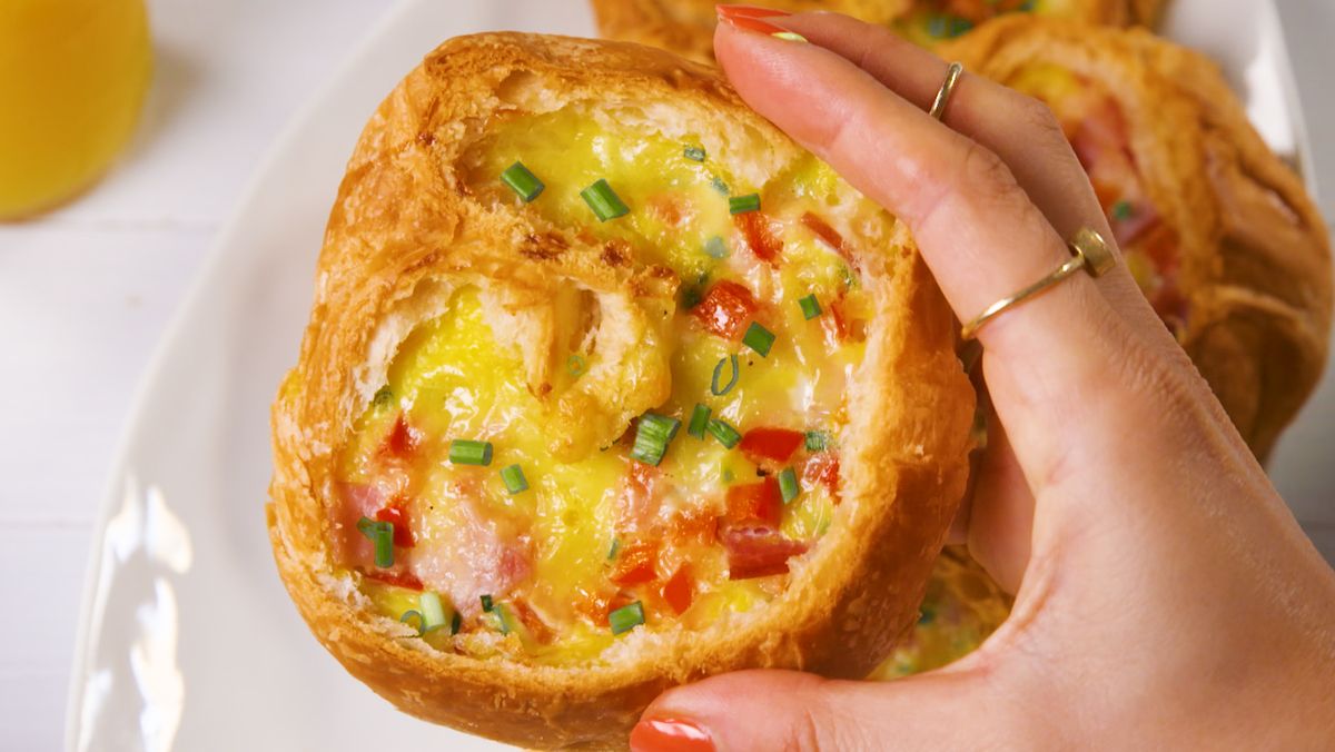 preview for Croissant Breakfast Boats Are Brunch's MVPs