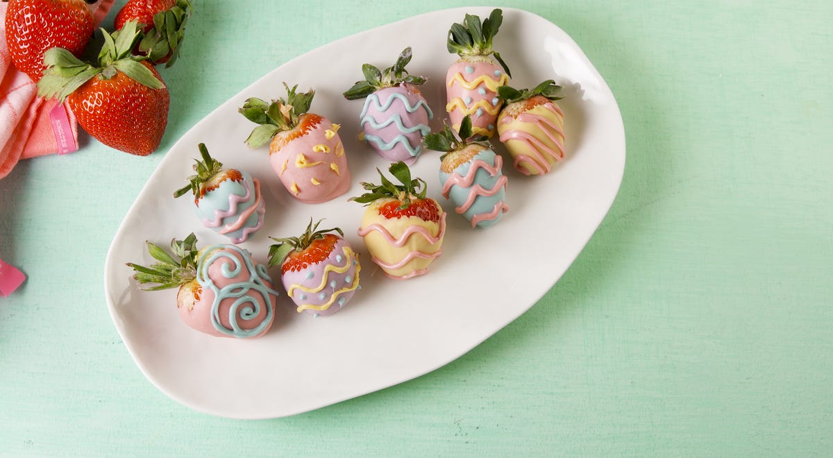 Video player poster image preview for Easter Egg Strawberries Are Way Tastier Than Dyed Eggs
