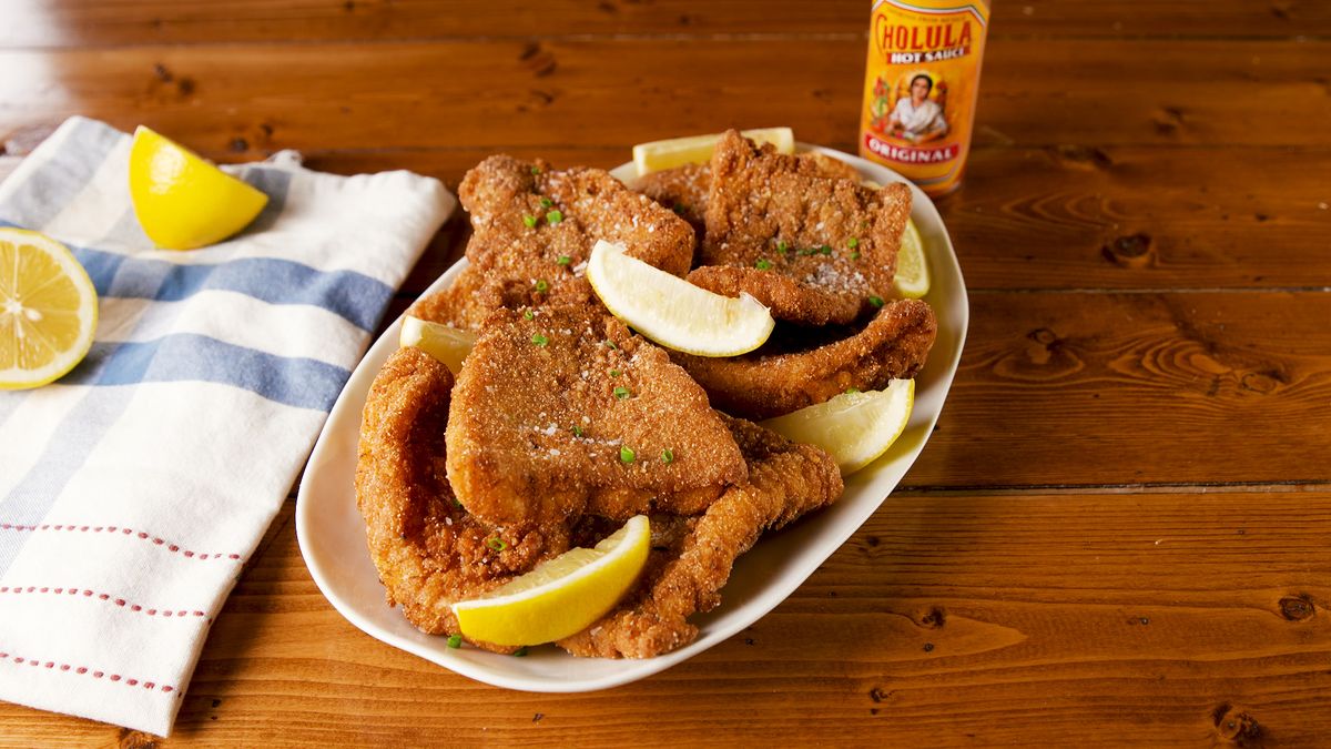 preview for The Secret To The Best Fried Catfish: A Spicy Buttermilk Brine