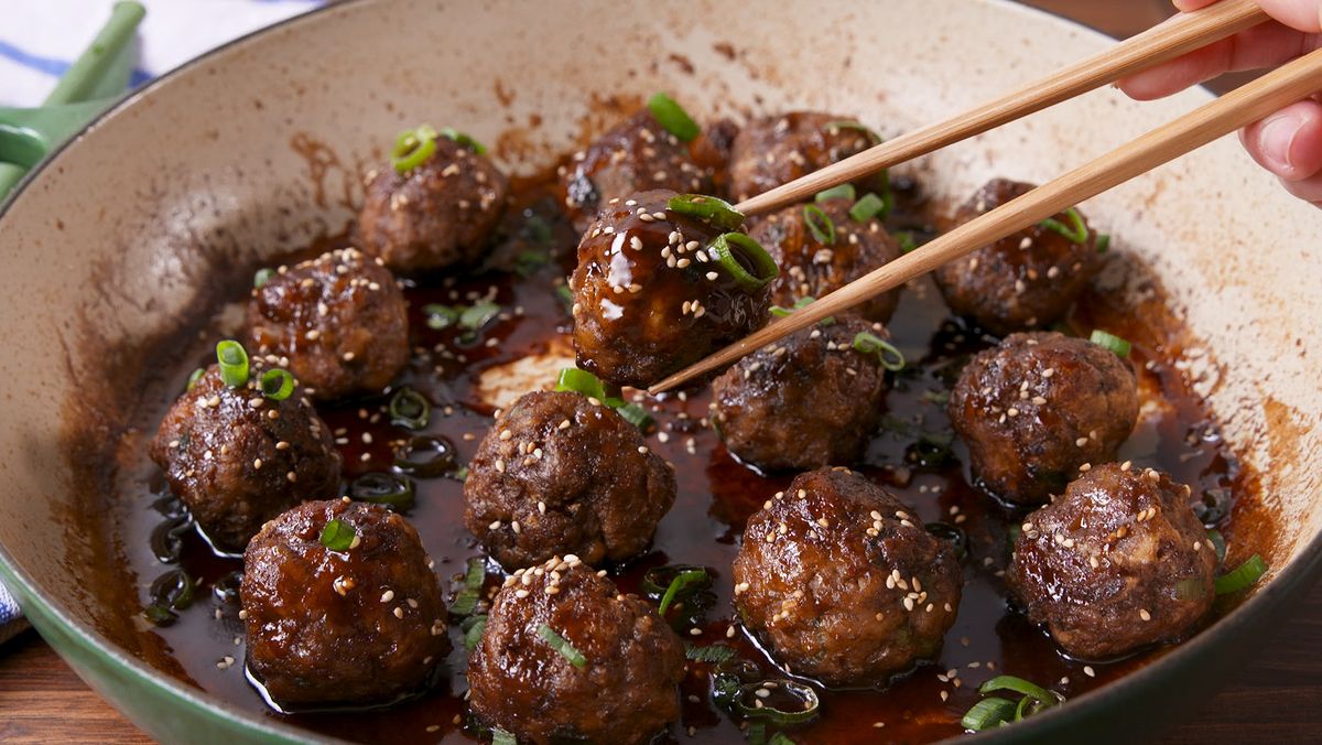 preview for These General Tso's Meatballs Are Insanely Addictive