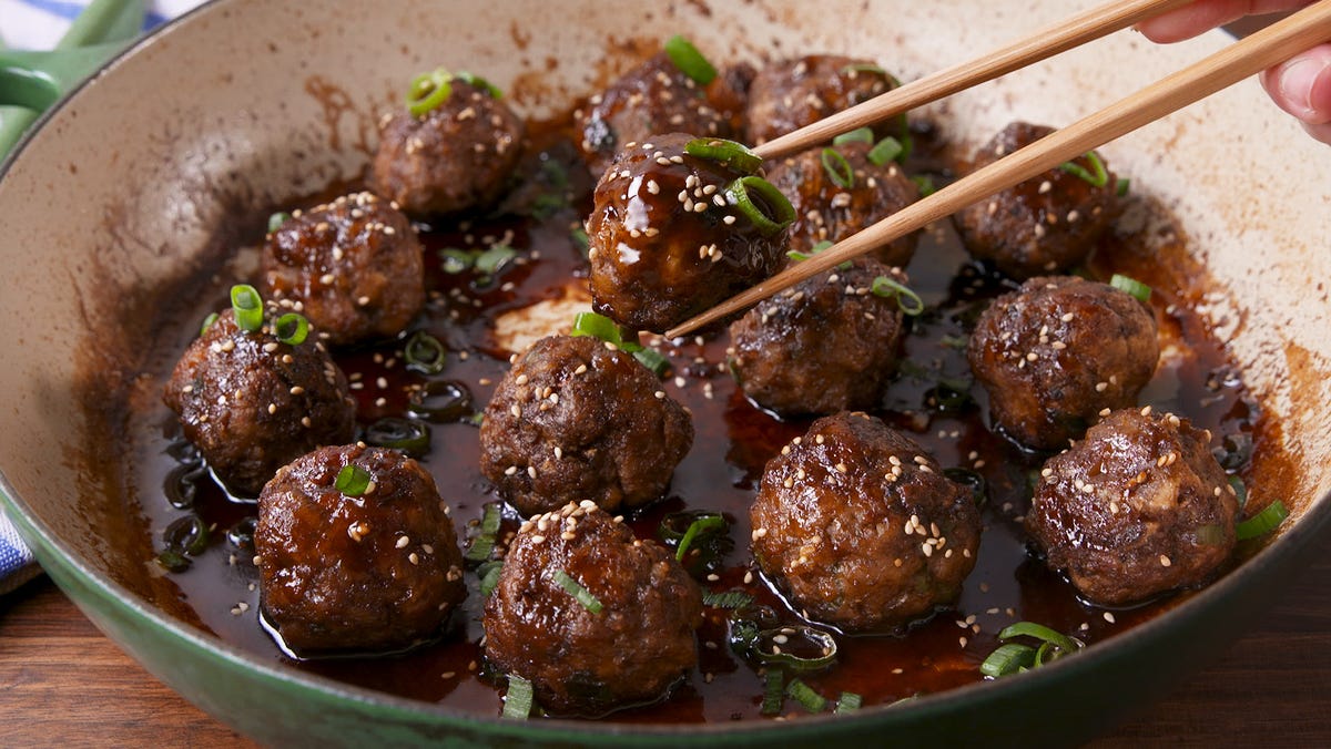 preview for These General Tso's Meatballs Are Insanely Addictive